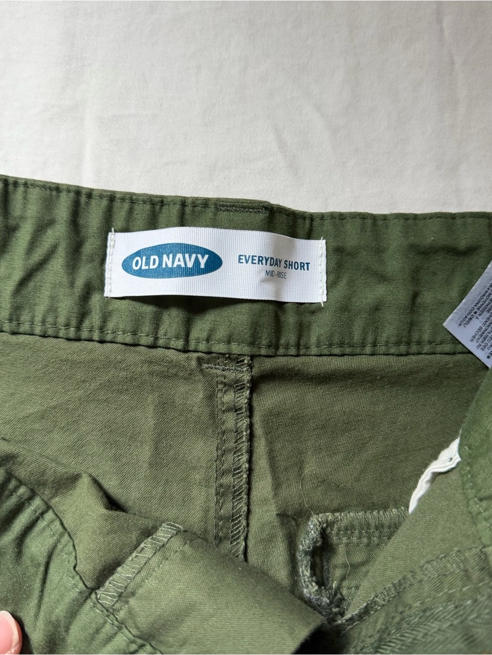 Old Navy Khaki and Green Shorts - Picture 8 of 11